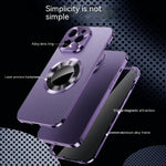 360° Full Protection Case for iPhone 15, 14, 13 – Magnetic & Aluminum