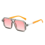 Luxuriöse Sonnenbrille in lebendigen Farben