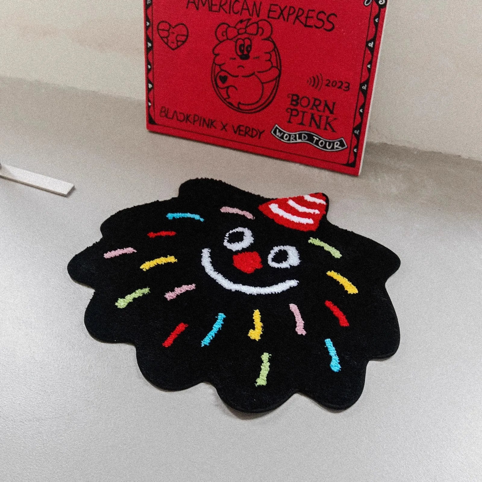 Schwarze Monster Matte