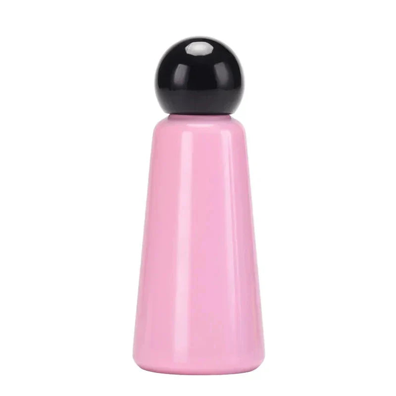 Elegante Edelstahlflasche mit doppeltem Farbdesign