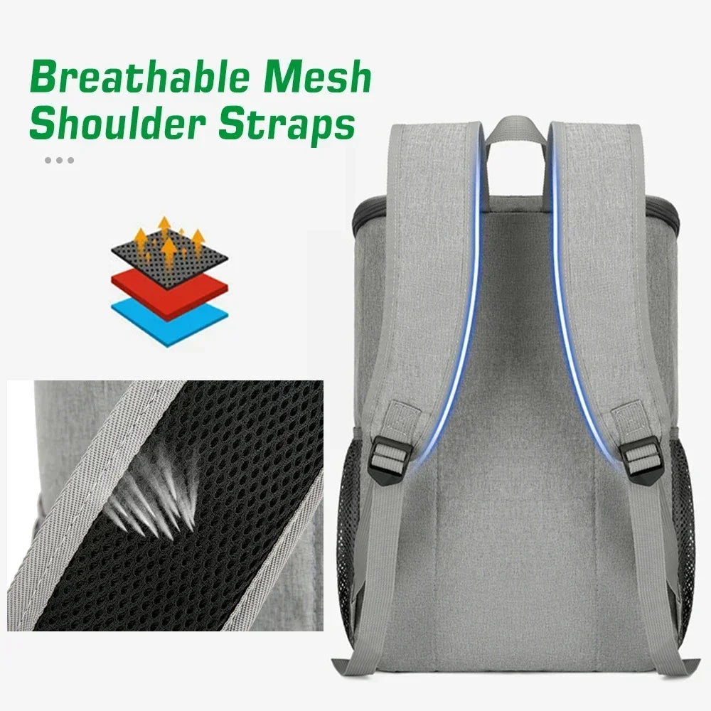 FrischPack | 30L Cooler Backpack | Insulated & Leakproof | Spacious & Comfortable