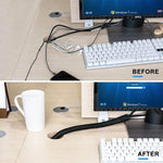 Heat Resistant Cable Protection Sleeve - 10 Meters Nylon for Cable Management
