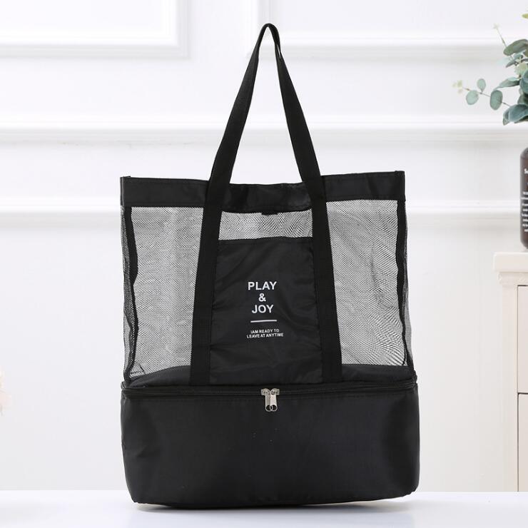 Praktische 2-in-1 Strandtasche mit Kühlfach