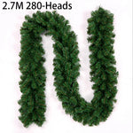 FroheFest Christmas Garland | 2.7m Artificial Fir Garland for Festive Decoration
