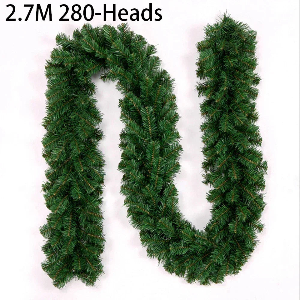 FroheFest Christmas Garland | 2.7m Artificial Fir Garland for Festive Decoration