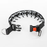 Hunde Trainingshalsband mit Schnellverschluss und Stahlkette