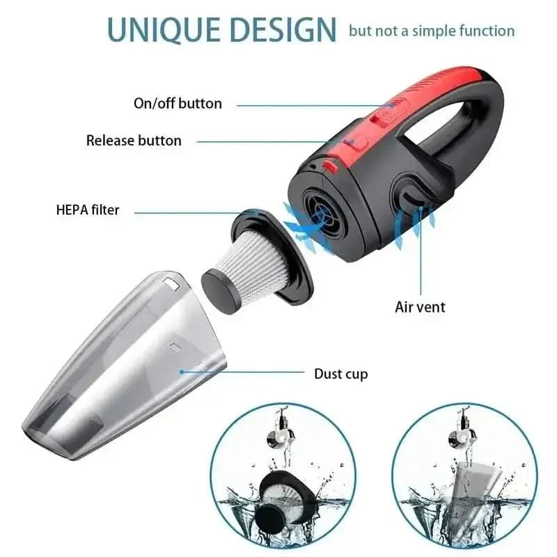 TurboClean – Cordless Handheld Vacuum Cleaner for Every Use