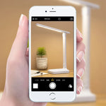 Faltbare LED Schreibtischlampe mit 6000mAh und Touchsteuerung