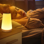 Entspannende und Stilvolle Nachttischlampe - LumenAura