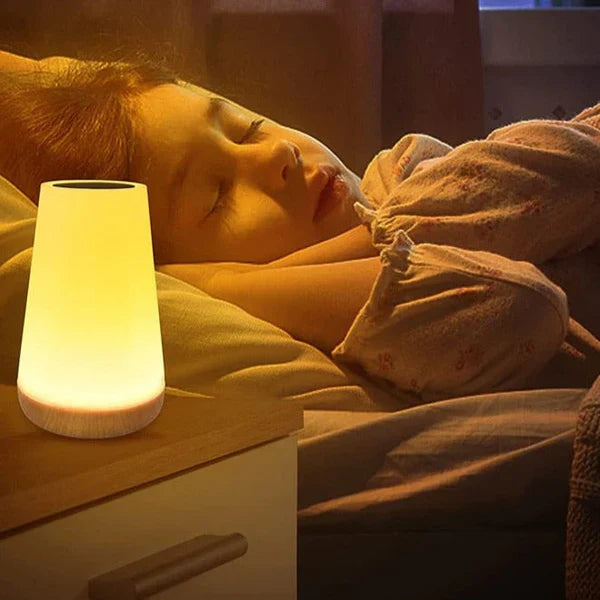 Entspannende und Stilvolle Nachttischlampe - LumenAura