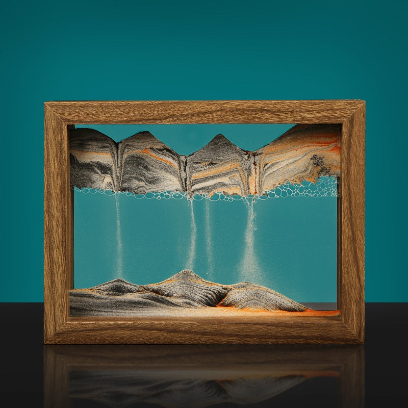 3D Sandkunst Wüstengeist für die Wohnraumgestaltung