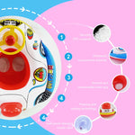 Baby Schwimmring zum Aufblasen mit Steuer