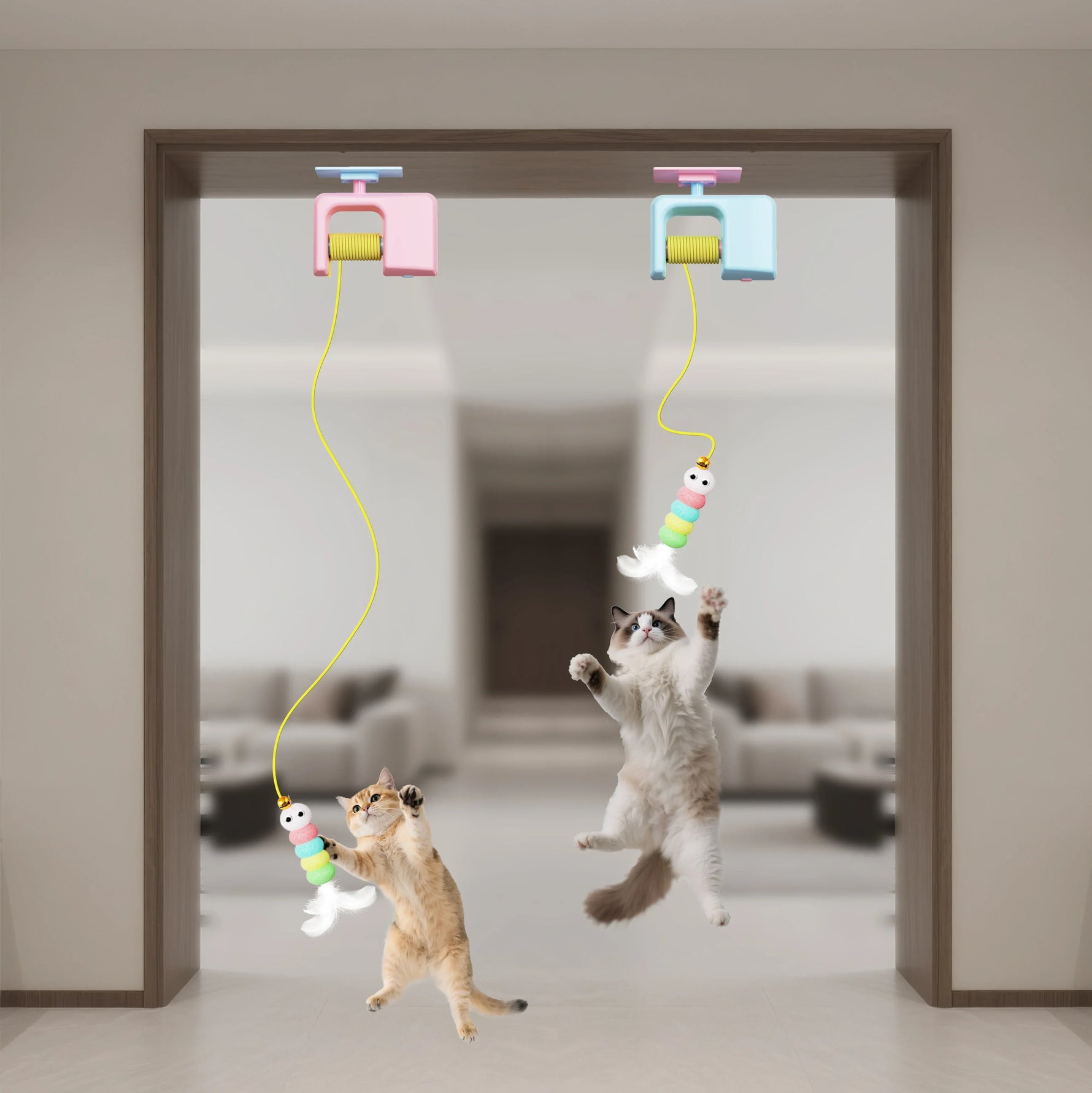 Elektrisches hängendes Spielzeug für Katzen
