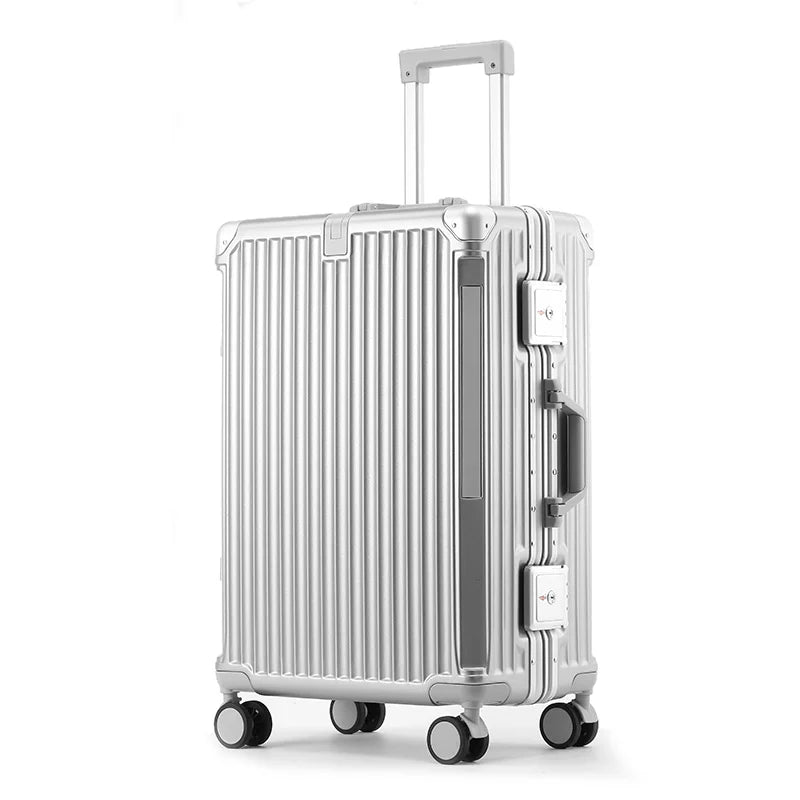 Luminous Travel | Strapazierfähiger Hartschalenkoffer mit Aluminiumrahmen – Leicht, Langlebig & TSA-zugelassen