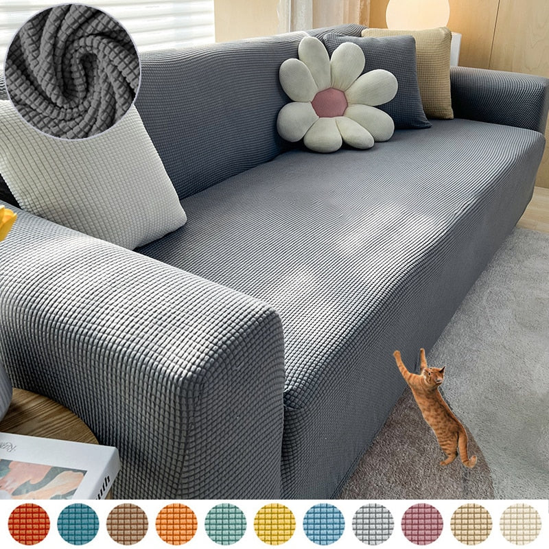 FlexiCover Elastische Sofabezüge – Schutzbezug für Eck- und Standardsofas