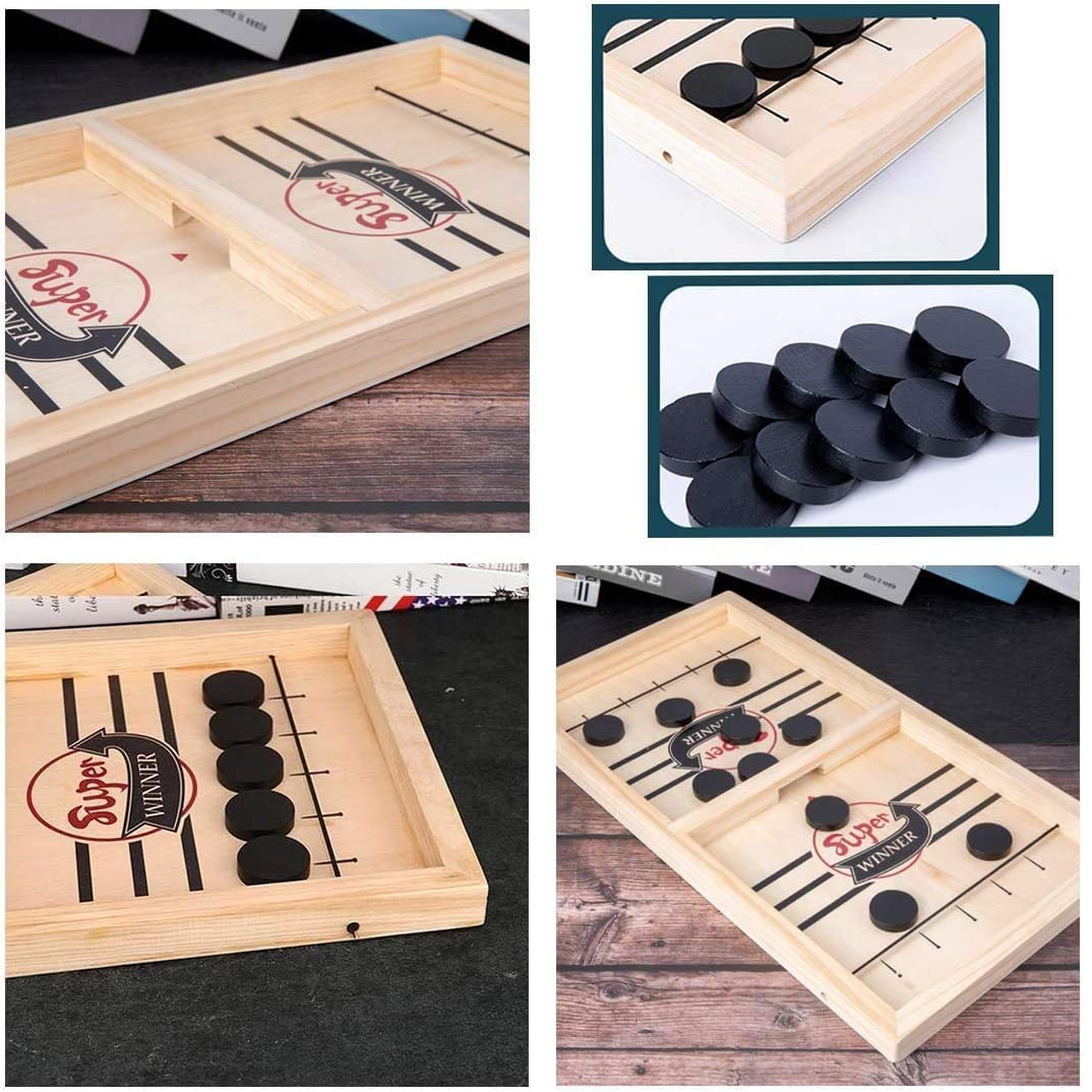 Kombinierter Tischfußball und Shuffleboard Spielspaß – FunArena