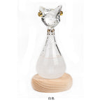 Wettervorhersage-Flasche im Katzen-Design