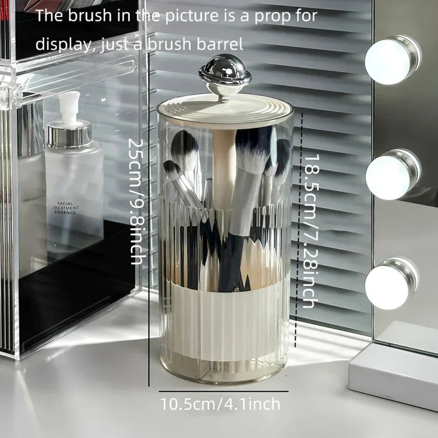 Eleganter Makeup-Pinsel-Organizer mit Hebemechanismus