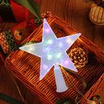 Leuchtender Weihnachtsstern – LED Baumspitze für festliche Dekoration