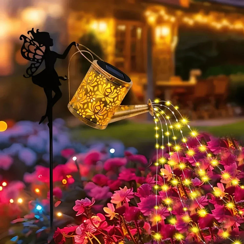 Garden Magic | Solar-Powered Watering Can for Atmospheric Lighting