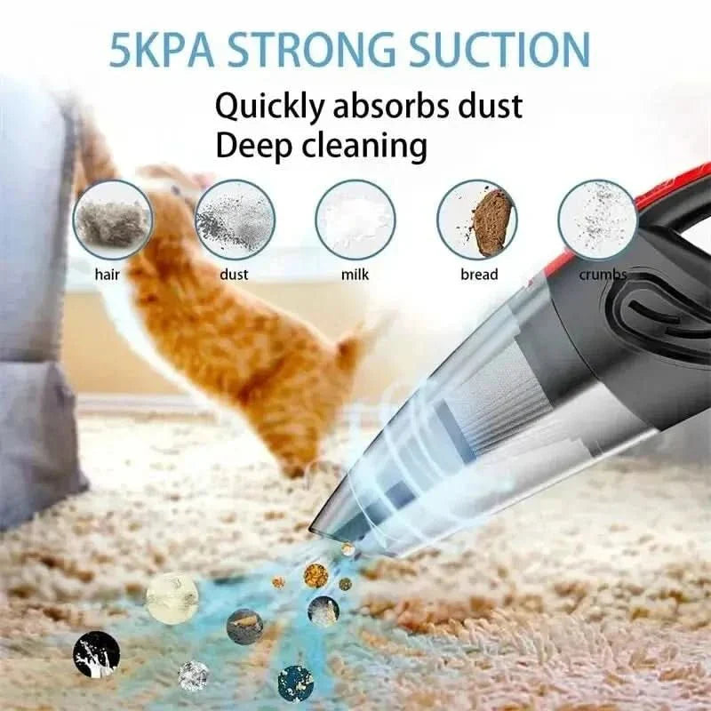 TurboClean – Cordless Handheld Vacuum Cleaner for Every Use