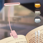 Rechargeable LED Reading Lamp with Flexible Arm and Clip