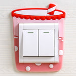 3D Leuchtende Tier-Switch-Cover für ein verspieltes Zuhause