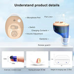 Discreet Digital Hearing Aid for Clear Hearing and Joie de Vivre