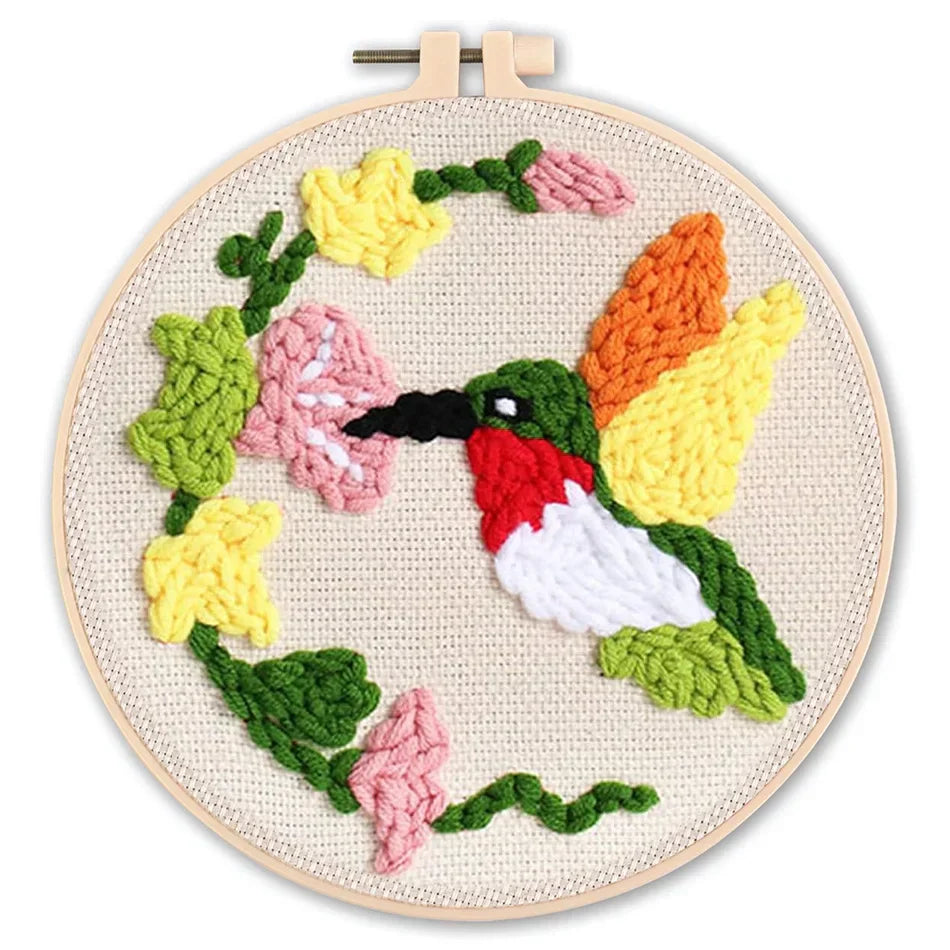 Tierische Fadenkunst: Kreatives DIY-Set mit Zubehör