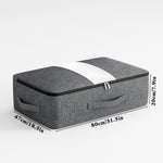 Unterbett Aufbewahrungstasche mit Sichtfenster – Perfekte Ordnung