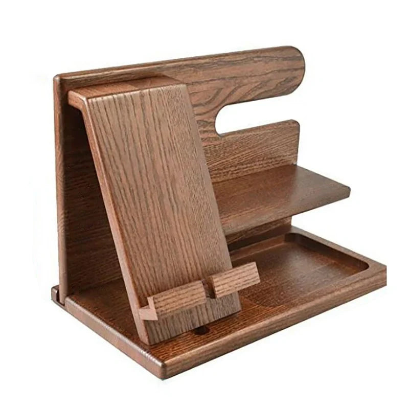 Eleganter Schreibtischorganizer mit Handyhalter – Ordnung leicht gemacht