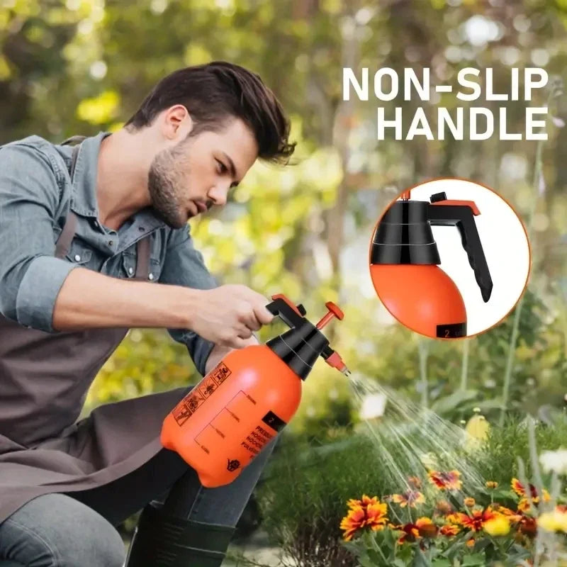 Plant Mister Spray Bottle | 2 L Volume | Flexible Nozzle for Garden & Indoors