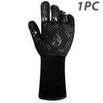 FeuerFest | BBQ Glove | Heat Protection up to 800 °C, Non-Slip & Comfortable | Ideal for Grilling, Oven & Outdoor Kitchen