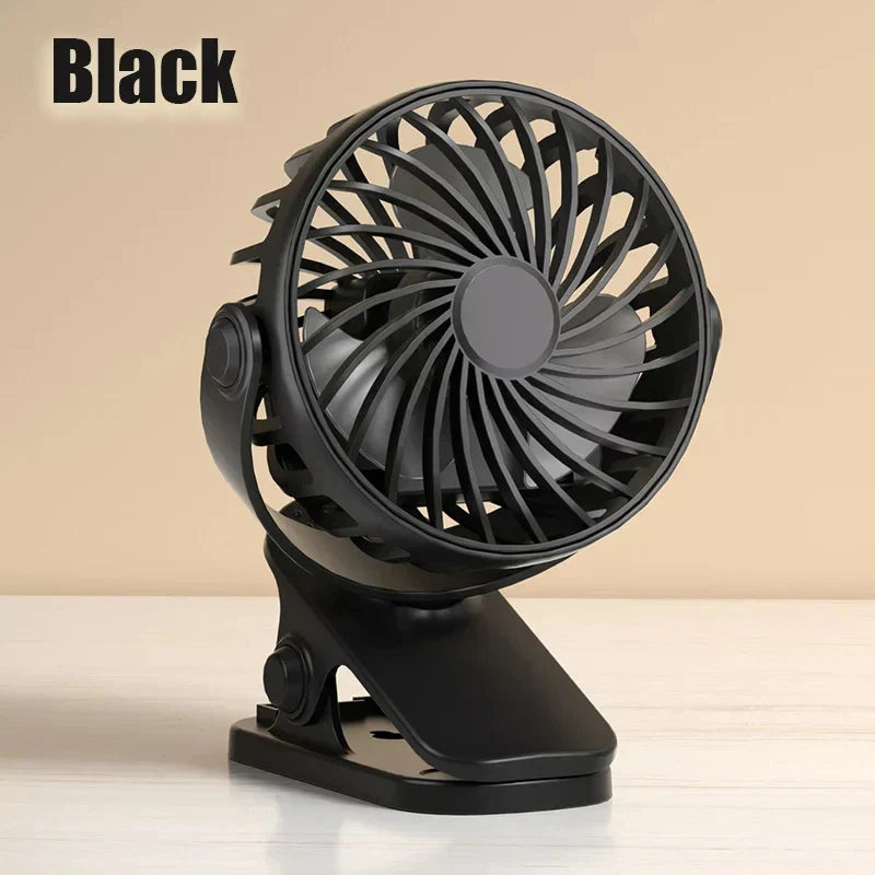 LuftGenuss USB Fan | Flexible, Portable with 3 Speeds and Night Light