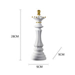 Elegante Schachfigur - Meisterwerk der Handwerkskunst