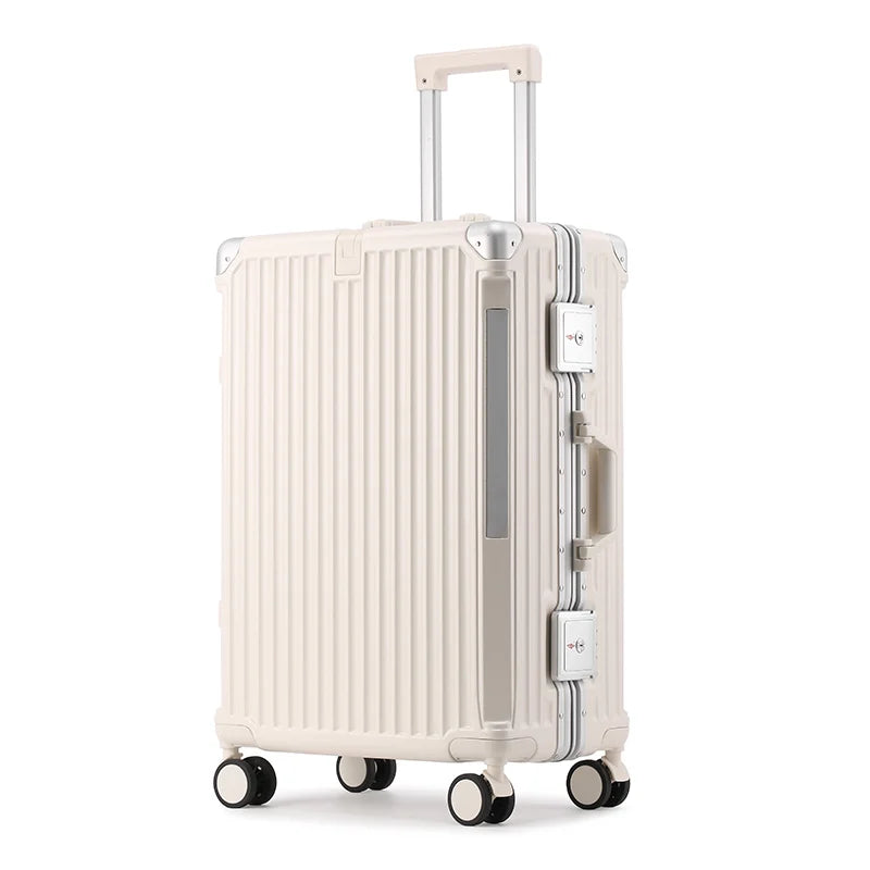 Luminous Travel | Strapazierfähiger Hartschalenkoffer mit Aluminiumrahmen – Leicht, Langlebig & TSA-zugelassen