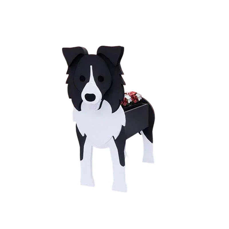 Hundefreundlicher Blumentopf – Verspielter Pflanzenbehälter