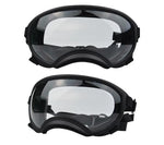 Verstellbare winddichte Hundesonnenbrille mit UV-Schutz