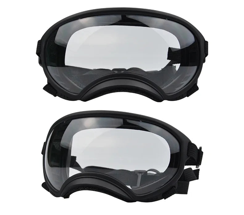 Verstellbare winddichte Hundesonnenbrille mit UV-Schutz