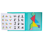 Magnetisches Holztangram-Puzzle für kreative Kinder