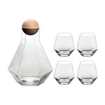 Elegantes 5-teiliges Trinkset von GlanzQuell