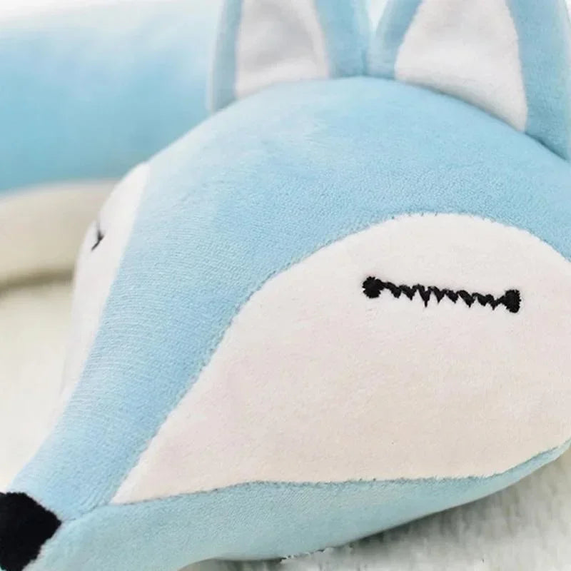 Cuddly Neck Pillow for Travel | Playful Fox Design