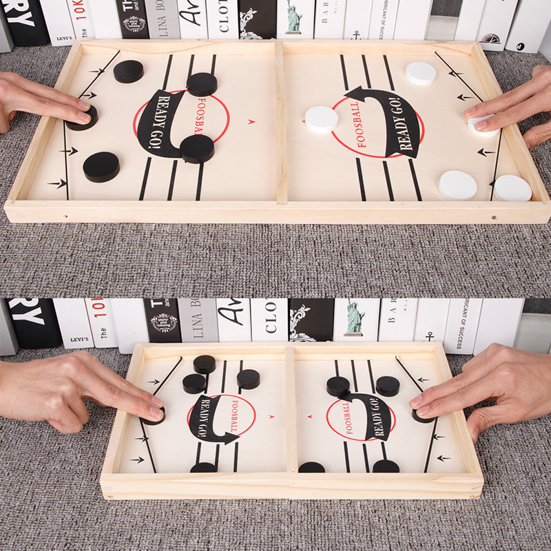 Kombinierter Tischfußball und Shuffleboard Spielspaß – FunArena