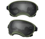 Verstellbare winddichte Hundesonnenbrille mit UV-Schutz