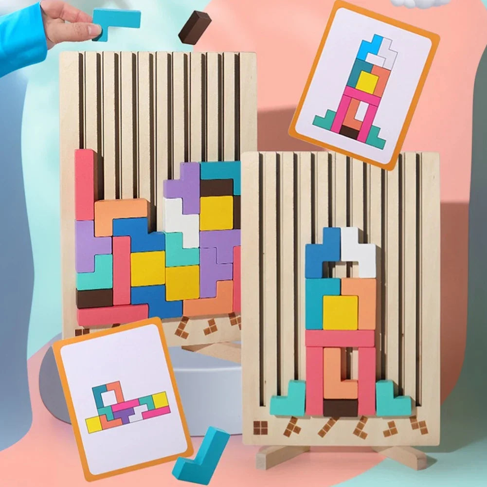 Interaktives 3D Holzspielzeug für kreative Köpfe