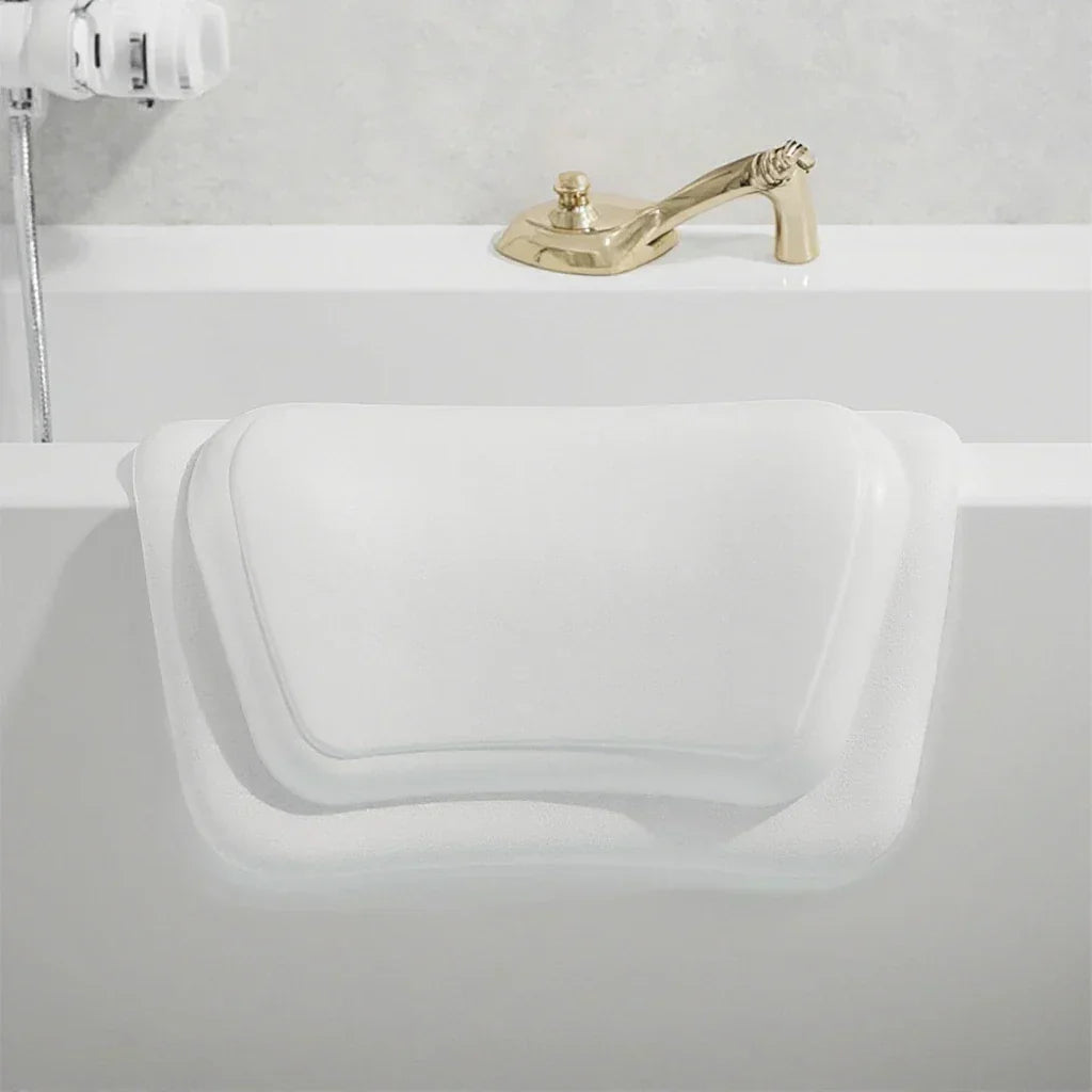 Ergonomisches Badewannen-Kissen mit Antirutsch-Saugnapf