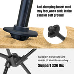 Lightweight Outdoor Folding Chair for Camping and Garden