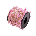Natural Leaf Garland made of Jute and Polyester | 10 m Decorative Rope for Parties and Home