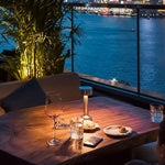 Stylish LED Table Lamp – Cordless, Dimmable & Rechargeable