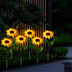 Blossom Magic - Solar Sunflower Lights for Your Garden
